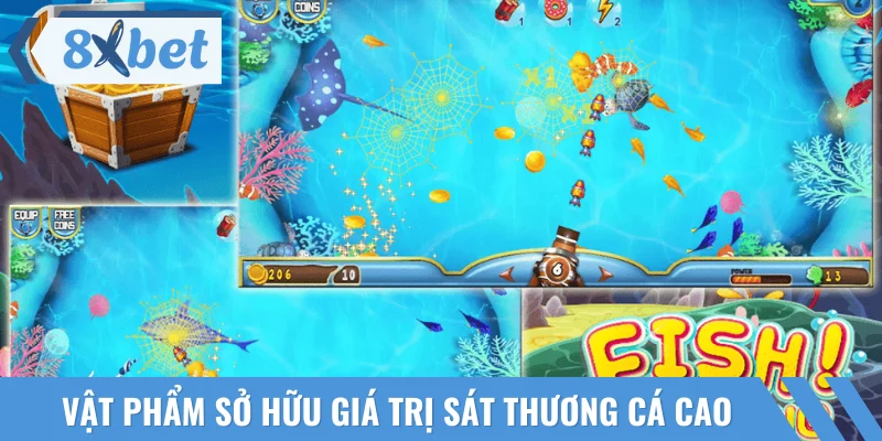 Bắn cá ăn xu cùng những công cụ đặc biệt