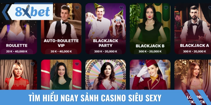 Giới thiệu về sảnh SEXY tại nhà cái 8XBET